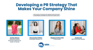 Developing a PR Strategy That Makes Your Company Shine