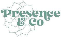 presenceAndCo-logo-stacked-green